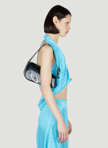 Kiko Kostadinov Trivia Sioux Shoulder Bag Blue kko0252017