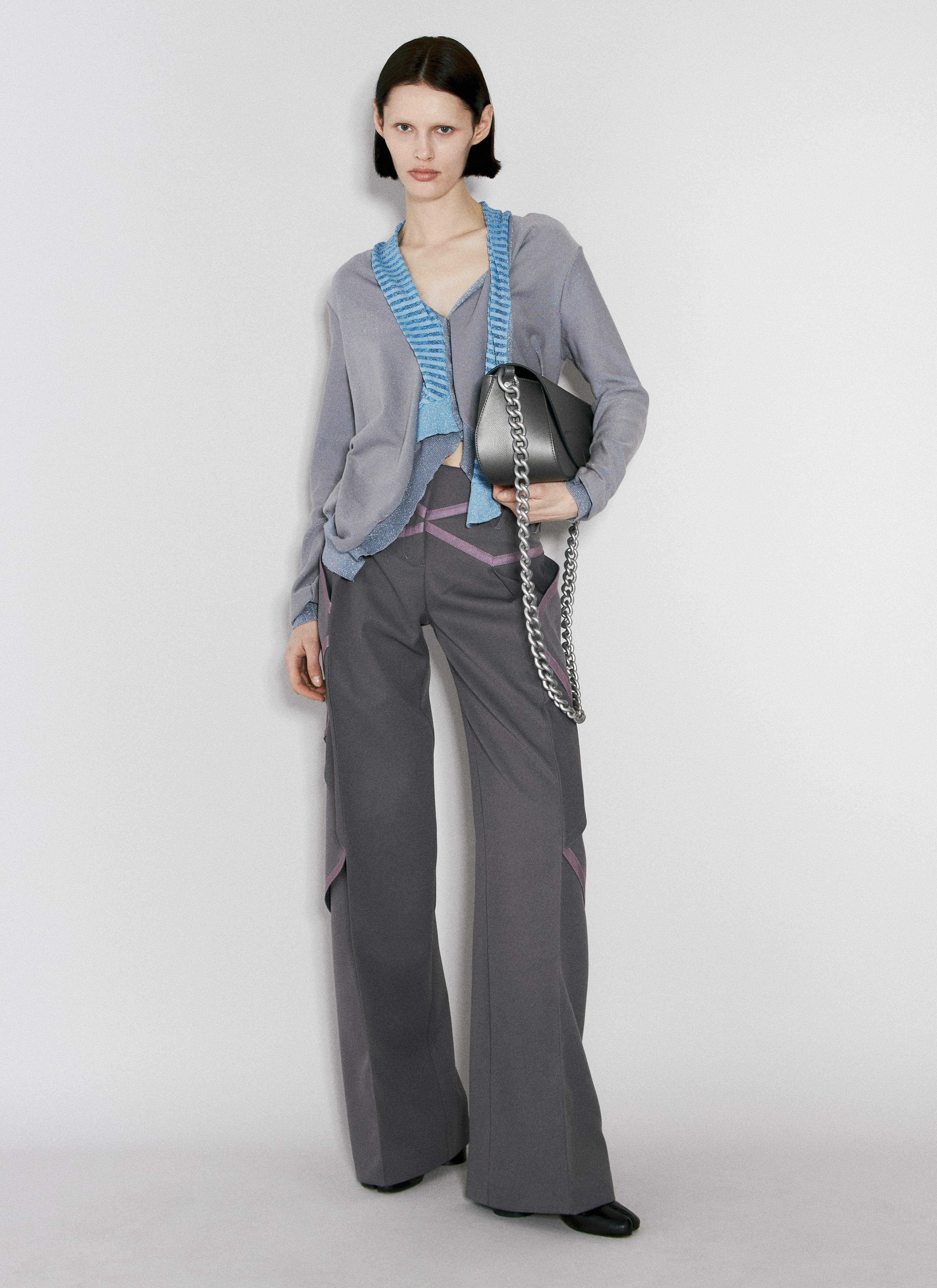 Kiko Kostadinov Waterfall パンツ | グレー | FARFETCH JP