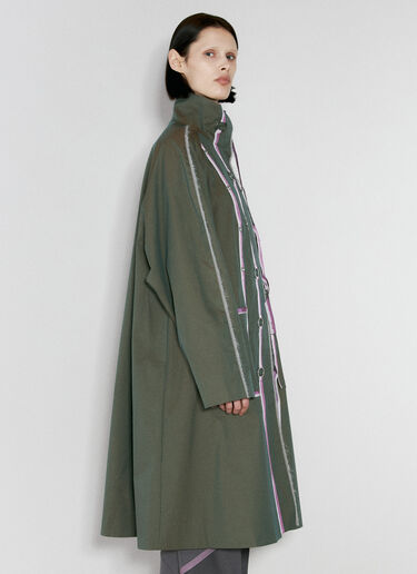 Kiko Kostadinov 아케톤 코트 그린 kko0254005