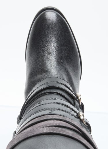 Quad Belt Boots Kiko Kostadinov Quad Belt Boots Black kko0254023