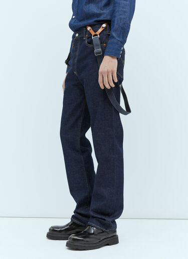 Kenzo x Levi's 501 1933 Suspender Jeans Blue klv0156001