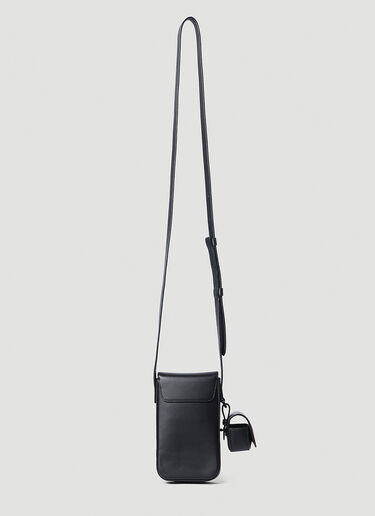 Kenzo Logo Print Phone Holder Black knz0154029