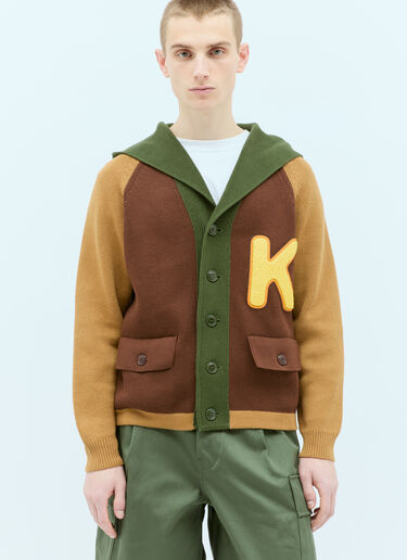Kenzo 컬러블록 가디건 멀티컬러 knz0156006