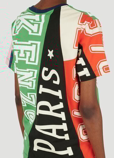 Kenzo Flag T 恤 绿色 knz0252020