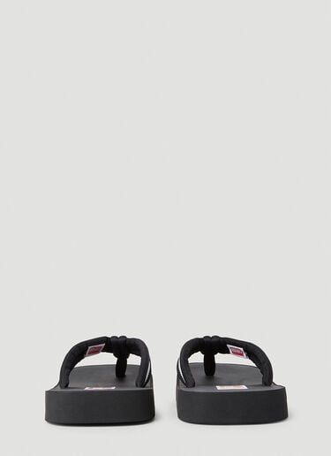 로고 패치 플립플롭 Kenzo 로고 패치 플립플롭 블랙 knz0252049