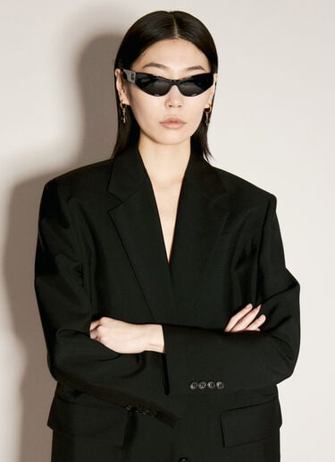 캣-아이 선글라스 Dolce & Gabbana 캣-아이 선글라스 블랙 ldg0255001
