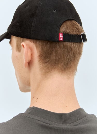 Suede Baseball Cap Levi's® x JJJJound Suede Baseball Cap Black lej0158009