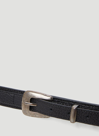 Lemaire 미니멀 웨스턴 벨트 블랙 lem0154017