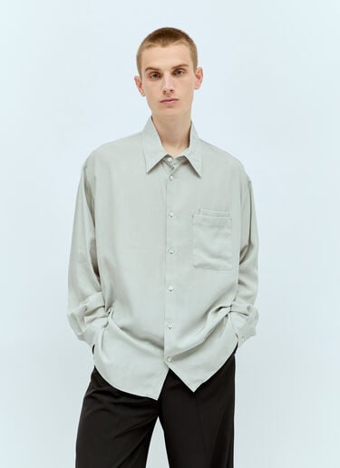 Double Pocket Shirt Lemaire Double Pocket Shirt Grey lem0156004