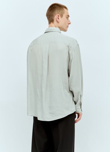 Double Pocket Shirt Lemaire Double Pocket Shirt Grey lem0156004