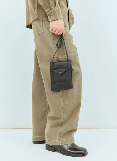 Envelope Crossbody Bag Lemaire Envelope Crossbody Bag Black lem0158021