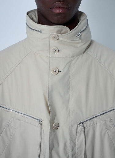 Lemaire Parachute Blouson Jacket Beige lem0160001