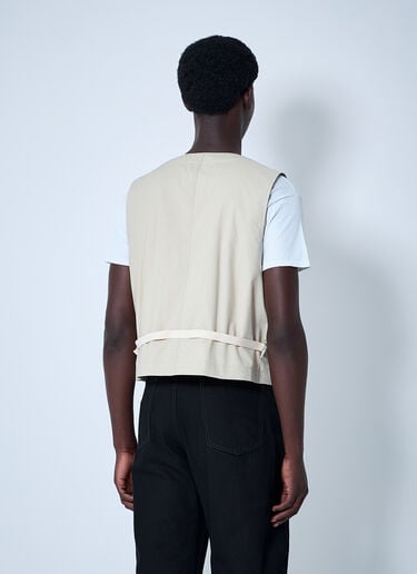 Lemaire Technical Gilet Beige lem0160002
