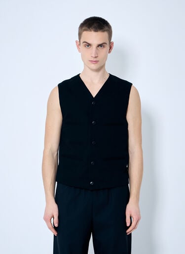 Lemaire Tailored Waistcoat Black lem0160003