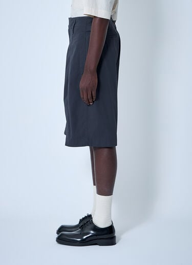 Pleated Bermuda Shorts Lemaire Pleated Bermuda Shorts Grey lem0160008