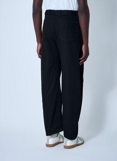 Lemaire Belted Twisted Pants Black lem0160010
