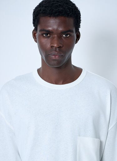 Lemaire Boxy T-Shirt White lem0160012