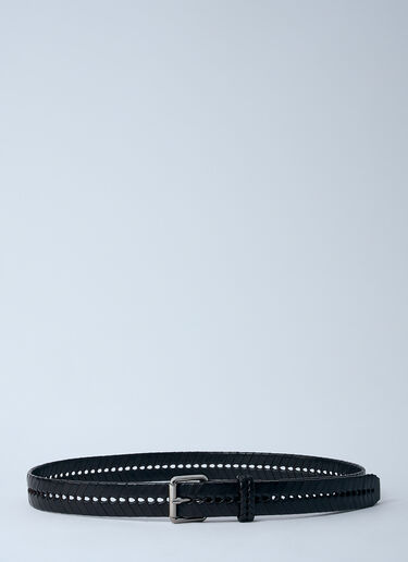 Braided Belt Lemaire Braided Belt Black lem0160018
