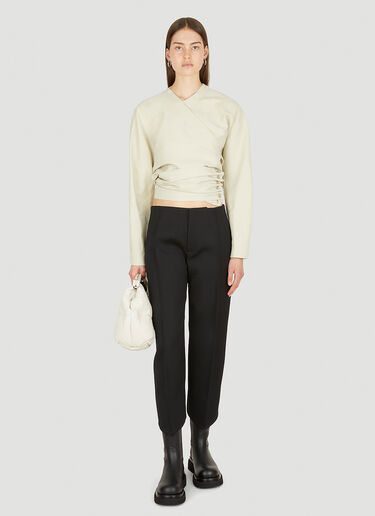 Lemaire Wrap Top Cream lem0250006