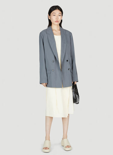 Lemaire Belted Blazer Grey lem0252002