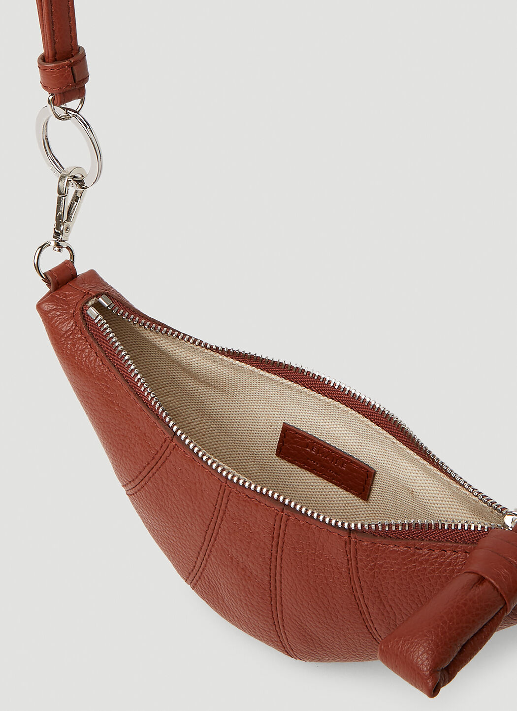 Lemaire Croissant Coin Pouch in Red | LN-CC