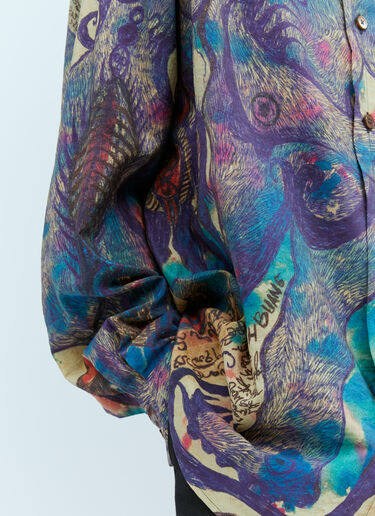 Angkasapura Long Sleeve Shirt Lemaire Angkasapura Long Sleeve Shirt Blue lem0254004
