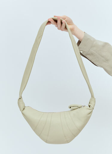 Lemaire 스몰 Croissant 숄더백 베이지 lem0256014