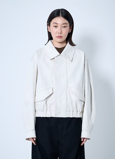 Lemaire 束腰短夹克  乳白色 lem0260002