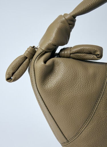 Lemaire Small Fortune Croissant Bag Khaki lem0260016