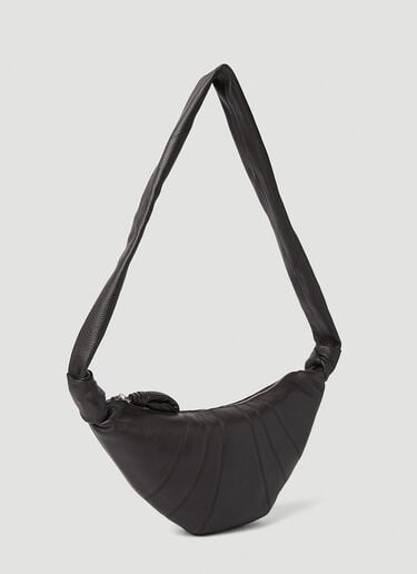Lemaire Small Croissant Shoulder Bag Black lem0352004