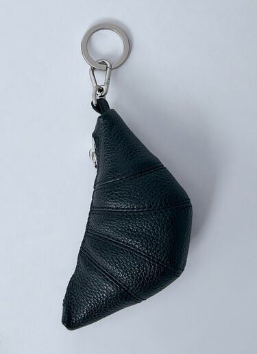 미니 Croissant 열쇠고리 Lemaire 미니 Croissant 열쇠고리 블랙 lem0360002