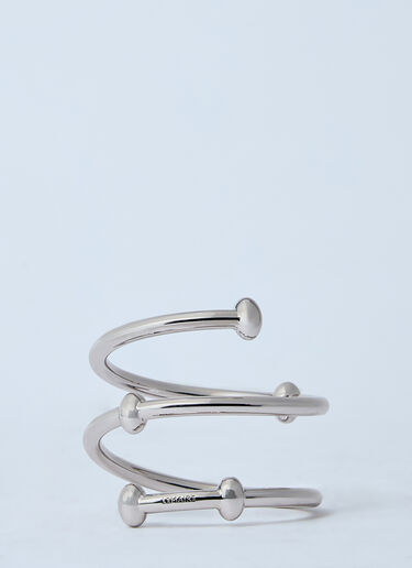 Lemaire Croissant クロワッサンスパイラルブレスレット グレー lem0360006