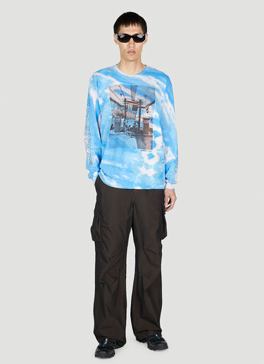 Liberaiders Tie Dye Long Sleeve T-Shirt Blue lib0153008