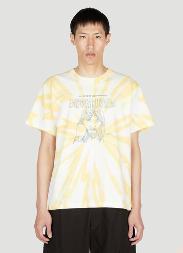 Americana Tie Dye T-Shirt Liberaiders Americana Tie Dye T-Shirt Yellow lib0153009