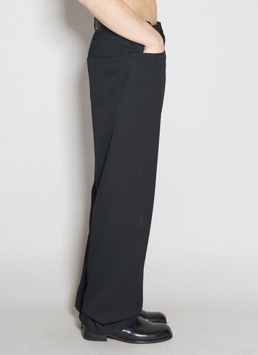 Lanvin 트위스트 레그 테일러드 팬츠  블랙 lnv0154004