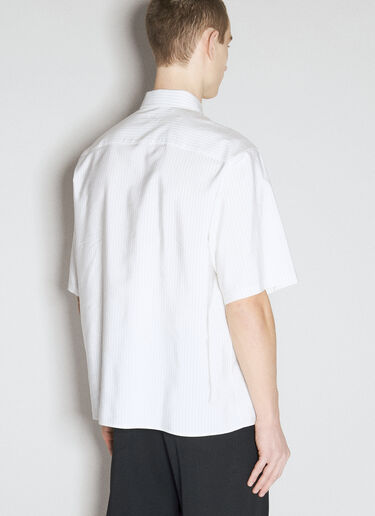 翻折短袖衬衫 Lanvin 翻折短袖衬衫 白色 lnv0155004