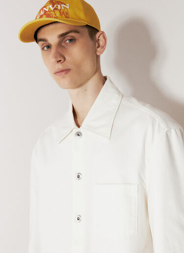 渐变效果衬衫 Lanvin 渐变效果衬衫 白色 lnv0156001