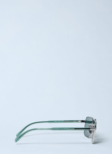 A57S アビエイターサングラス Prada A57S アビエイターサングラス グリーン lpr0157004