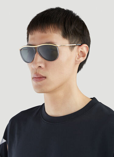 Ray-Ban 올림피안 에비에이터 선글라스 골드 lrb0151004