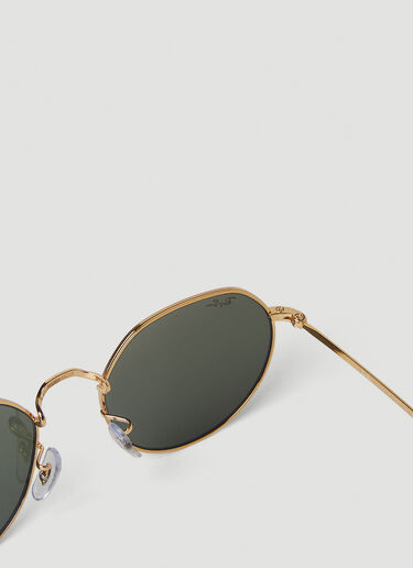 Ray-Ban RB3565 Jack Circle Sunglasses Gold lrb0251002