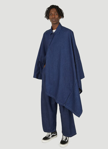Levi's 플리츠 와이드 레그 진 블루 lvs0348002