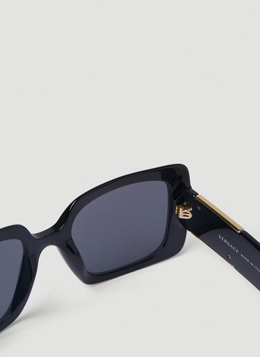 Versace 美杜莎铭牌太阳镜 黑色 lxv0251003