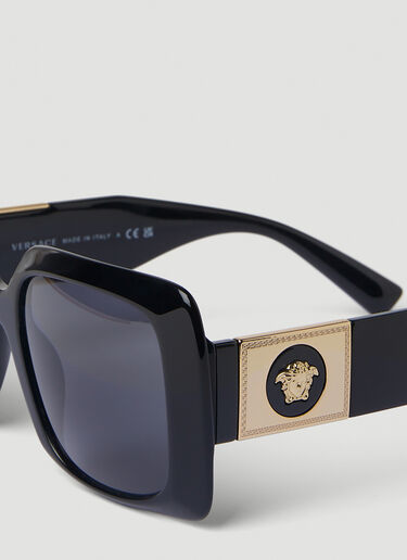 Versace 美杜莎铭牌太阳镜 黑色 lxv0251003