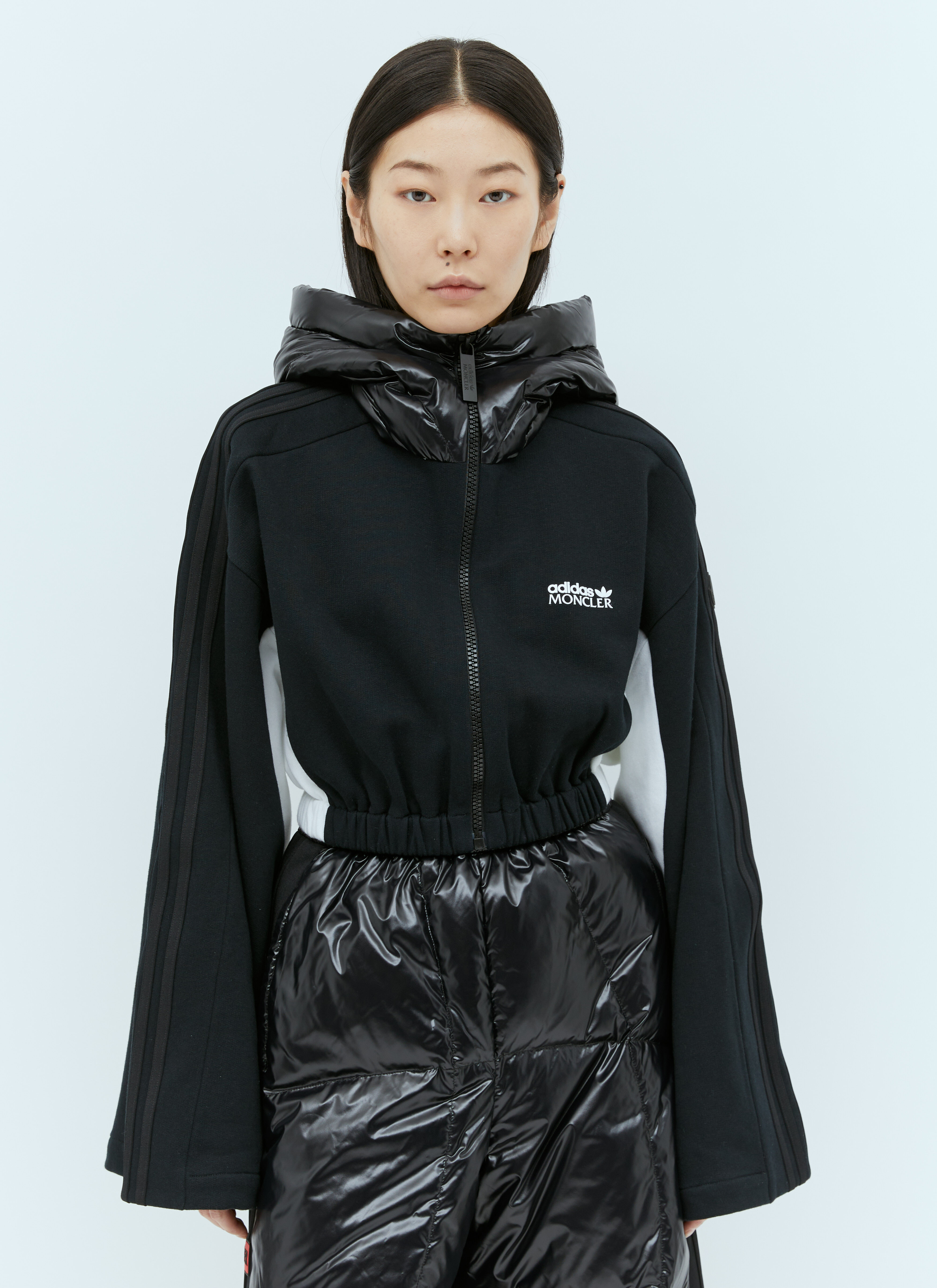 Moncler x adidas Originals レディース ジップアップクロップ