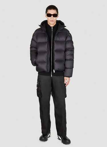 6 Moncler 1017 ALYX SM Apody 连帽羽绒夹克 黑色 mal0151003