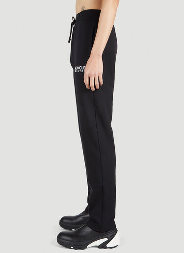 Logo Print Track Pants 6 Moncler 1017 ALYX SM Logo Print Track Pants Black mal0151013