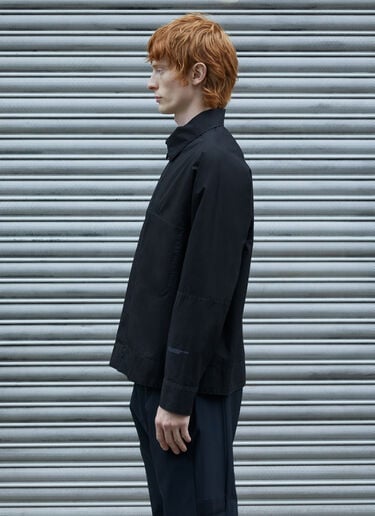 로고 셔츠 Massimo Osti Studio 로고 셔츠 블랙 mao0158044