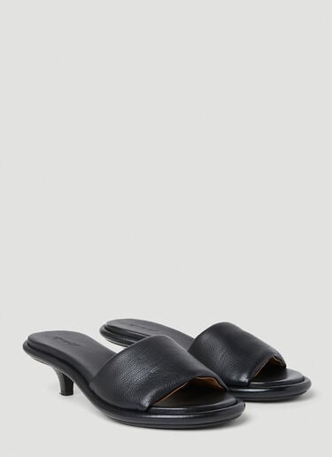 Spilla Kitten Heel Mules Marsèll Spilla Kitten Heel Mules Black mar0252021