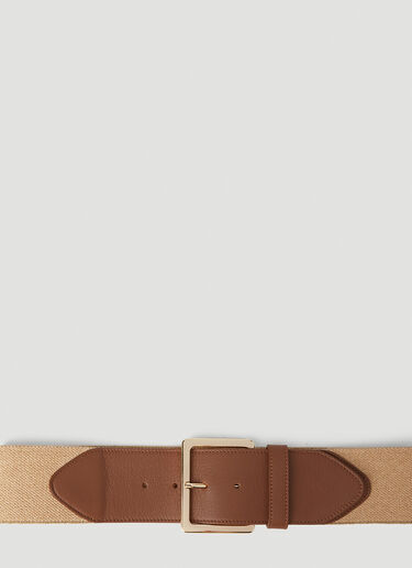 Max Mara 우븐 벨트 브라운 max0252030