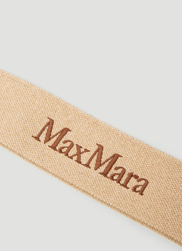 Max Mara 우븐 벨트 브라운 max0252030